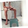 PRETYZOOM 2pcs Step Stool for Bathroom Lightweight Foot Stool for Toilet Use Non-Slip Design for Easy Access for Adults and Small view 2