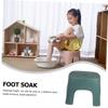 PRETYZOOM 2pcs Step Stool for Bathroom Lightweight Foot Stool for Toilet Use Non-Slip Design for Easy Access for Adults and Small view 4
