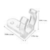 GLEAVI 50pcs Rope Light Mount Clips Easy Installation Fasteners for Outdoor String Lights and Neon Lighting Compatible with Various Screws Included view 2