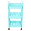 Levemolo Rolling Storage Cart Utility Organizer Casters Storage Shelf Office Organizer for Home view 1
