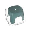 MOLUCKFU 2pcs Nonslip Foot Stool for Toilet and Bathroom Lightweight Step Stool for Adults and Boys and Girls for Home Use Small view 4