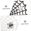 COLLBATH 17pcs Halloween Web Cupcake Toppers Creative Cake Inserted Cards for Parties Festive Photo Props for Halloween Desserts and Table Decorations view 4