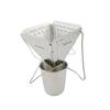 LALADEFIEE Coffee Filter Reusable Camping Strainer Portable Mesh Basket Easy Installation view 2