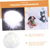 SHOWERORO 500g Fake Snow for Christmas Village Decorations Artificial Snow Powder for Crafts Holiday Decor and Theme Parties Lightweight Easy to Use view 4