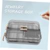 Wall Mounted Jewelry Organizer Jewelry Display Holders PET Multi-grids Xmas view 3
