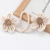 Curtain Tie Backs,Curtain Buckle Strap,2 Pack Hand-Woven Flower Curtain Tiebacks Home Decor Drape Tie Backs Jute Rope Curtain Holdbacks for Home Office Window Draperies(Beige) view 2