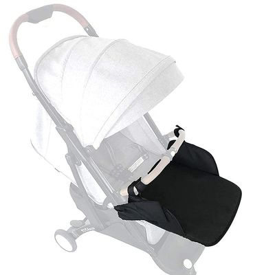 Bnineteenteam Baby Stroller Footrest Universal Stroller Footstool Extension Foot Rest for Foot Support Accessory (Black)
