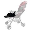 Bnineteenteam Baby Stroller Footrest Universal Stroller Footstool Extension Foot Rest for Foot Support Accessory (Black) view 4