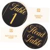 FIXOSHEE 31pcs Wedding Table Number Cards Elegant Place Card Holders for Reception Reusable Table Signs for Events for Weddings Rehearsal Dinners and More view 3