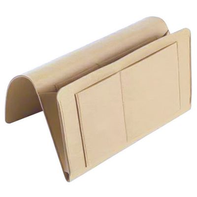 FONDOTIN Felt Storage Bag Bedside Organizer for College Dorm Bedroom Accessory Multi-Pocket Bed Shelf Hanging Storage Organizer Sofa Side Hanger Bag Bed Side Holder