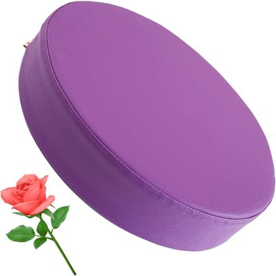 ZYANLING Round Chair Cushion 13/15/17/19inches Thick 2/3in Floor Pillow Thick Floor Seating Comfortable Supportive Quilted Soft Booster Seat Pad for Yoga Meditation Living Room Balcony (A34, 1