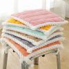 ZYANLING Square Stool Cushion with Ties 12x12/14x14/18x18 Non-Slip Bar Stool Square Thick Seat Cushion Chair Pads Padded Seat Covers Square with Machine Washable Cover (#5, 35 * 35cm/14 * 14in) view 3