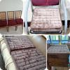 ZYANLING Square Chair Pad 15x15/17x17 Memory Foam Seat Cushions Kitchen Chairs Pads for Dining Chairs Non-Slip Patio Seat Cushions Washable Soft Thick (32#, 17x17*2in) view 3