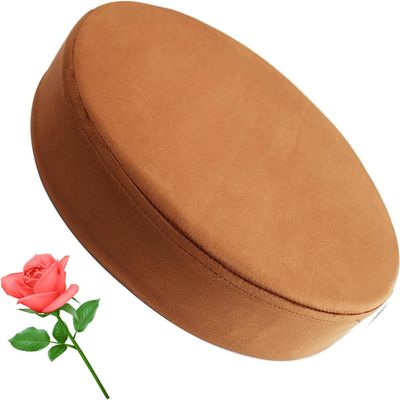 ZYANLING Round Chair Cushion 13/15/17/19inches Thick 2/3in Floor Pillow Thick Floor Seating Comfortable Supportive Quilted Soft Booster Seat Pad for Yoga Meditation Living Room Balcony (A19, 1