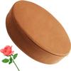 ZYANLING Round Chair Cushion 13/15/17/19inches Thick 2/3in Floor Pillow Thick Floor Seating Comfortable Supportive Quilted Soft Booster Seat Pad for Yoga Meditation Living Room Balcony (A19, 1 view 1