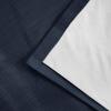 96 inch Long Deep Blue Linen Curtains Pinch Pleat Light Blocking Curtains for Bedroom Room Darkening Drapes 2 Panels Set with Hooks, 60W x 96L view 3