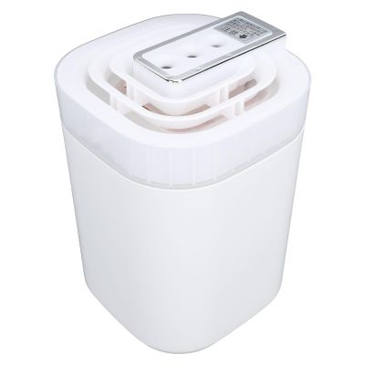 Mini Humidifier, Portable Mini Humidifier, Moon White Large Capacity Home Bedroom Humidifier, Desktop Rgb Ambient Light Humidifier