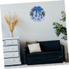 STOBAZA Artificial Pine Wreath Christmas Greenery Hanging Decor Front Door Window Decor view 2