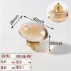 SOSODBBM Brass Crystal Handles Drawers Cabinet Door Pulls Furniture Hardware Wardrobe Knobs 2Pcs(Model-D) view 2