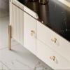 SOSODBBM Brass Crystal Handles Drawers Cabinet Door Pulls Furniture Hardware Wardrobe Knobs 2Pcs(Model-D) view 4