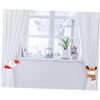 STOBAZA Cartoon Doll Buckle Elk Shape Christmas Curtain Buckle Holiday Antler Holdbacks for Christmas Shower Curtain view 2