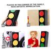Abaodam 2sets Birthday Party Favor Stop Light Decor Box Small Jewelry Storage Present Wrapping Box Set 2pcs*2 view 3
