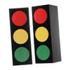 Abaodam 2sets Birthday Party Favor Stop Light Decor Box Small Jewelry Storage Present Wrapping Box Set 2pcs*2 view 4