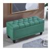 FAMEOYA Shoe Storage Bench Sofa Stool Long Shoe-Changing Stool Sitting at The Door of The Home Clothing Store Fitting Room Storage Stool Shoes Bench view 1