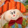 CAXUSD Hanging Scarecrow Garland Halloween Thanksgiving Decor Outdoor Fall Harvest view 4