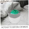 ibasenice Woven Storage Basket Dual Handles Cotton Rope Basket for Home Supplies Organizing Bin view 3