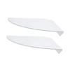 RORPOIR Acrylic Wall Corner Shelf 2 Sets Baffle for Small Items Xmas Decor view 1