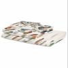 YOKOU 3 Piece Towel Set Thanksgiving Day Fall Leaves Plants Green Brown Beige Soft Absorbent Towels 1 Hand Towel 1 Wash Cloth 1 Bath Towel for Bathroom Gym view 2