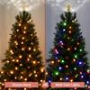 Evangeline 6.5ft Rotating Christmas Tree with Star Projector, 1024 Branch Tips, 380 Warm Lights and Rotating Base, 45" Wide Realistic Traditional Christmas Tree with Lights by Naomi Home view 2