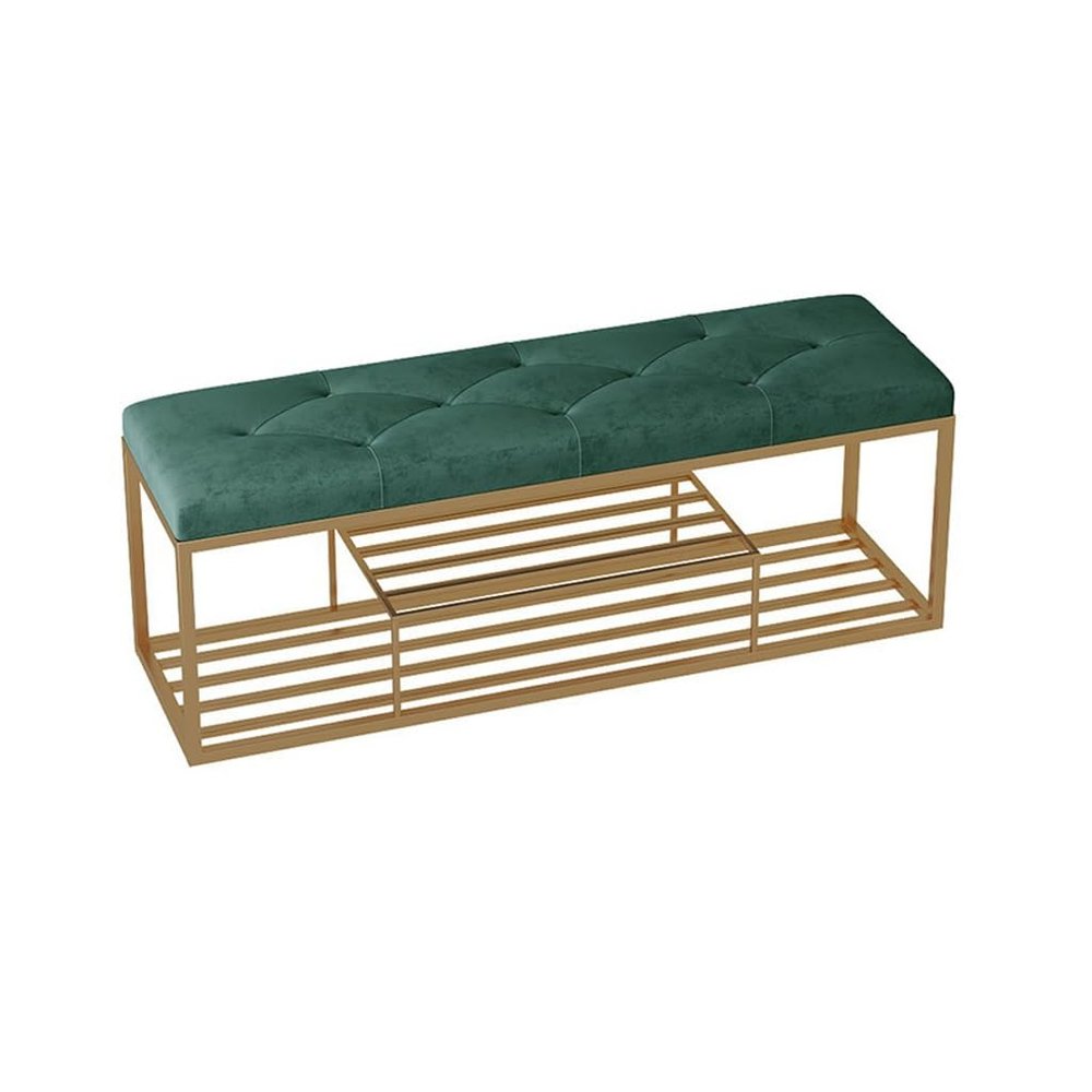FAMEOYA Shoe Storage Bench Light Luxury Shoe Changing Stool Simple Door Wearing Shoe Stool Nordic Entry Shoe Rack Can Sit Low Stool Storage Stool Shoes Bench