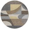 Addison Rugs Chantille ACN1667 Brown 8' x 8' Indoor/Outdoor, Machine Washable, Easy Clean, Non Shedding, Bedroom, Living Room, Dining Room, Kitchen, Patio Round Rug view 3