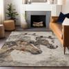 Addison Rugs Chantille ACN1718 Beige 9' x 12' Indoor/Outdoor, Machine Washable, Easy Clean, Non Shedding, Bedroom, Living Room, Dining Room, Kitchen, Patio Rug view 1