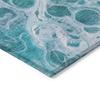 Addison Rugs Chantille ACN1705 Teal 3' x 5' Indoor/Outdoor, Machine Washable, Easy Clean, Non Shedding, Bedroom, Living Room, Dining Room, Kitchen, Patio Rug view 4