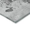 Addison Rugs Chantille ACN1719 Gray 3' x 5' Indoor/Outdoor, Machine Washable, Easy Clean, Non Shedding, Bedroom, Living Room, Dining Room, Kitchen, Patio Rug view 4