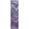 Addison Rugs Chantille ACN1700 Purple 2'3" x 7'6" Indoor/Outdoor, Machine Washable, Easy Clean, Non Shedding, Bedroom, Living Room, Dining Room, Kitchen, Patio Runner Rug view 3