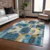 Addison Rugs Chantille ACN1722 Teal 10' x 14' Indoor/Outdoor, Machine Washable, Easy Clean, Non Shedding, Bedroom, Living Room, Dining Room, Kitchen, Patio Rug view 1