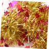 TOYANDONA 3pcs Artificial Xmas Garland Foil Star Garland for Christmas Versatile Holiday Wall and Door Decoration for Weddings and view 2