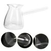 MOLUCKFU Multipurpose Glass Pitcher Capacity Easy to Use Spout for Sauce Milk Flavor Syrup view 3