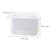 WOONEKY Dishwashing Soap Dispenser with Sponge Applicator Automatic Liquid Adding Box for Kitchen and Home Use Easy Push Pump for Effortless Dish Cleaning view 3