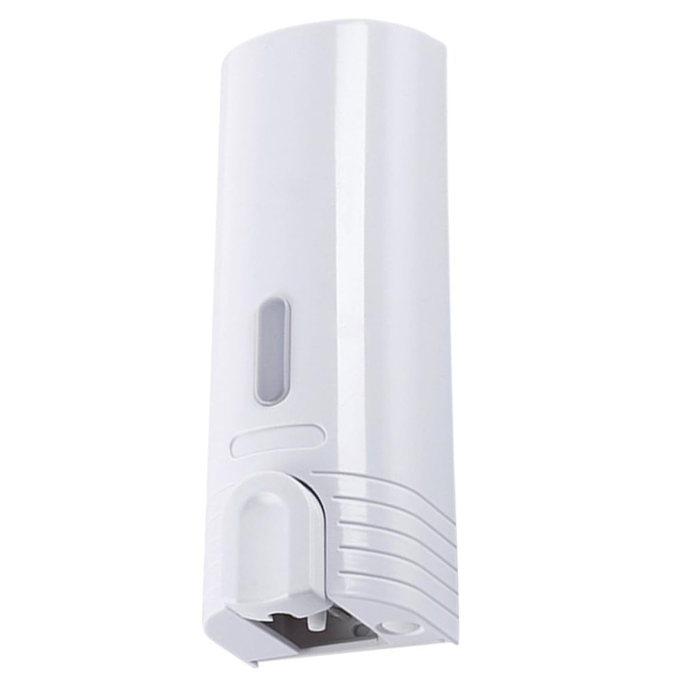 FELTECHELECTR 1pc Wall-Mounted Soap Dispenser Hand Press Liquid Holder for Home Hotel Public Bathrooms Material for Shampoo Conditioner Lotion Shower Gel White
