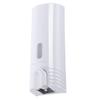FELTECHELECTR 1pc Wall-Mounted Soap Dispenser Hand Press Liquid Holder for Home Hotel Public Bathrooms Material for Shampoo Conditioner Lotion Shower Gel White view 1