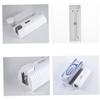 FELTECHELECTR 1pc Wall-Mounted Soap Dispenser Hand Press Liquid Holder for Home Hotel Public Bathrooms Material for Shampoo Conditioner Lotion Shower Gel White view 3