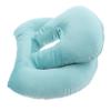 MOBUTOFU Ergonomic Face Down Nap Pillow for Office Use Comfortable Sleeping Cushion for Students Home Travel Design Sea Blue for view 1