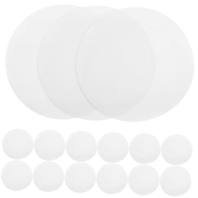 CIYODO 100pcs Round Bbq Paper Non-stick Parchment Baking Sheets Oil Easy Peel for Steaming Cooking Random Color