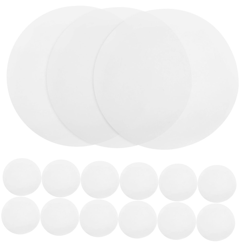 CIYODO 100pcs Round Bbq Paper Non-stick Parchment Baking Sheets Oil Easy Peel for Steaming Cooking Random Color