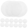 CIYODO 100pcs Round Bbq Paper Non-stick Parchment Baking Sheets Oil Easy Peel for Steaming Cooking Random Color view 1